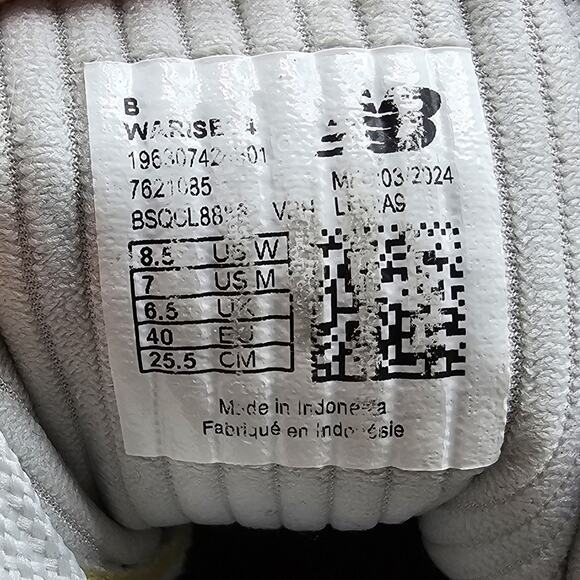 New Balance Fresh Foam Arishi v4 Grey WARSEG4 Womens 8.5 B Running Shoes - Picture 11 of 11